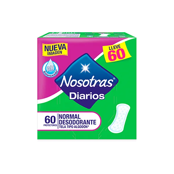 Protectores Nosotras Diarios Desodorante Bolivia