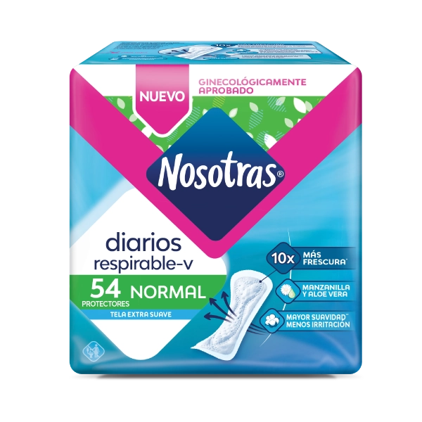 Protectores Nosotras Diarios Respirables 