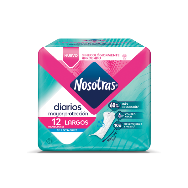 Protectores diarios largos