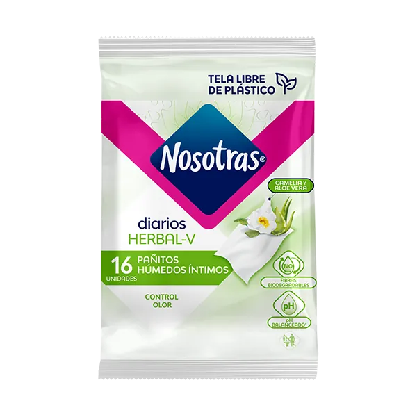 Pañitos Íntimos Herbal