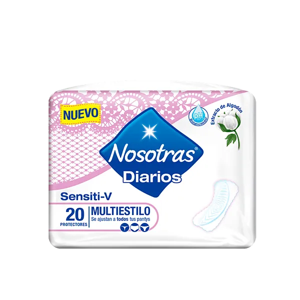 Protectores Diarios Nosotras Sensiti-V