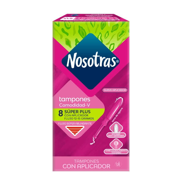 Tampones con Aplicador Súper Plus