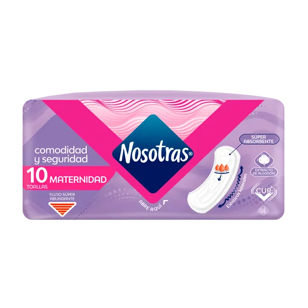 Toallas Nosotras Maternidad