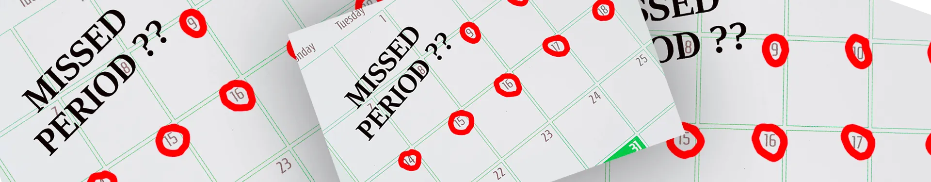 Ojo a estas 5 cosas que retrasarían tu menstruación