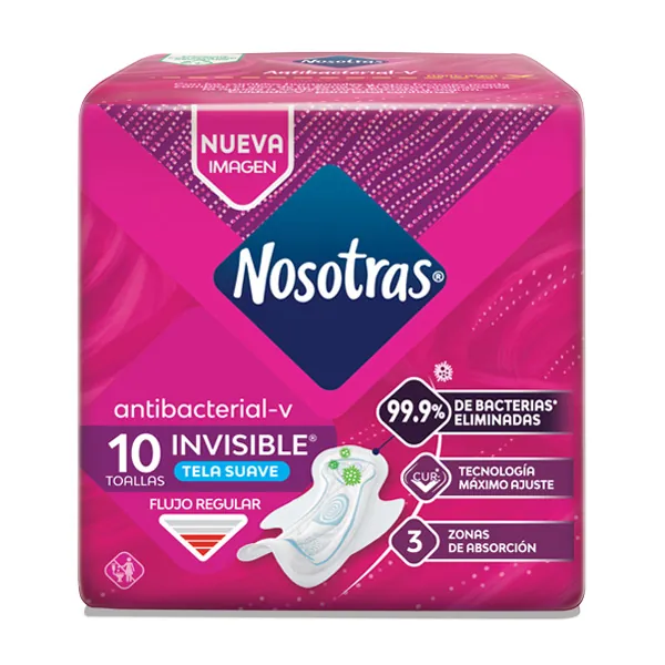Toallas Invisible Antibacterial