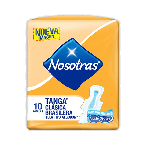 Toallas Nosotras Natural Tanga
