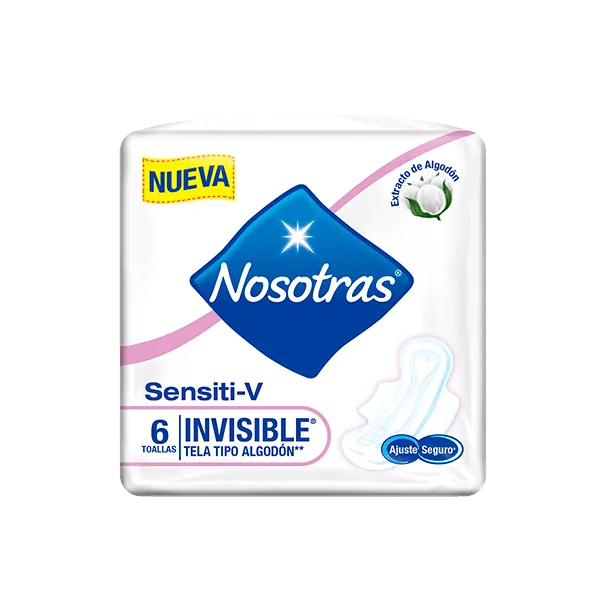 Toallas Higiénicas Nosotras Sensiti-V Bolivia