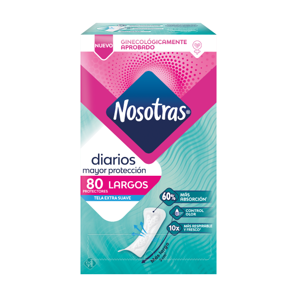 Protectores diarios largos